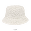 Lupis Lambswool Bucket Hat Ivory/Black