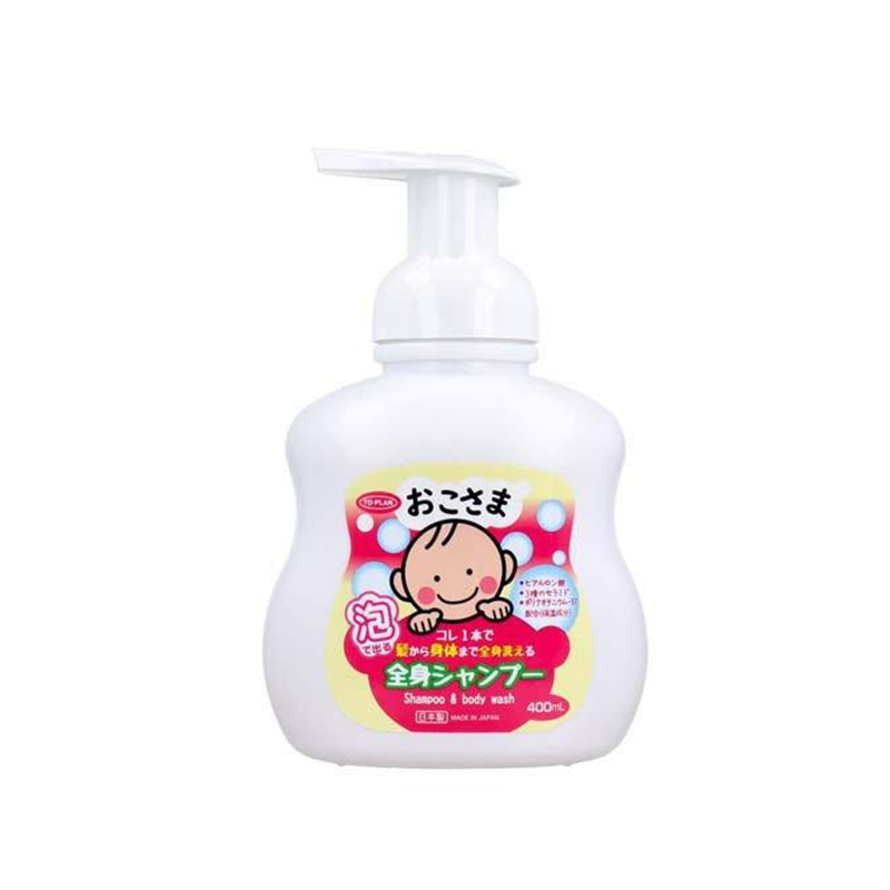 TO-PLAN Okosama All-in-One Foaming Body Shampoo / 400mL