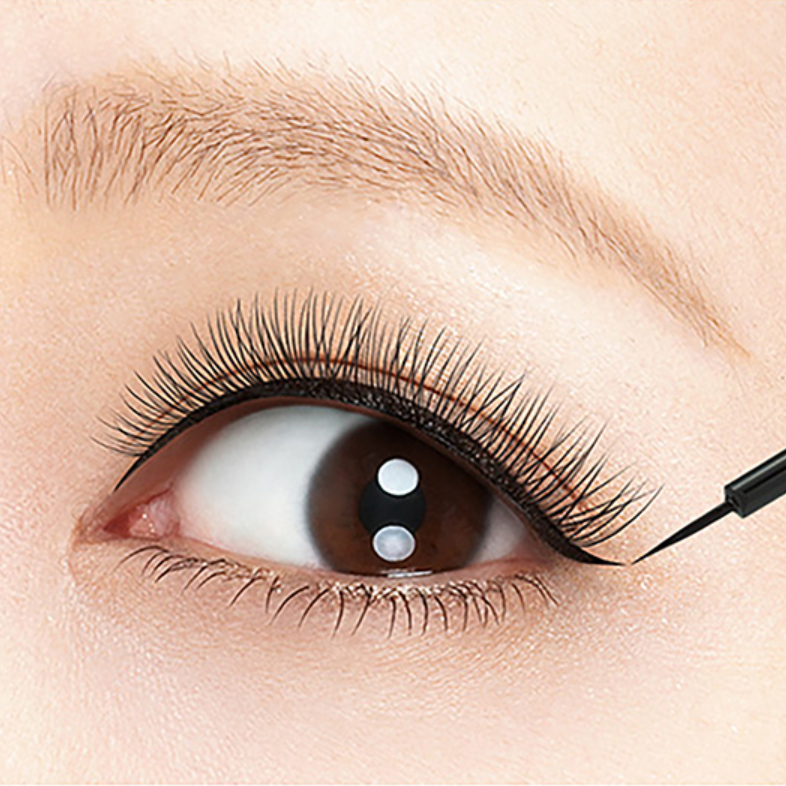 KISS ME Heroine Make Impact Liquid Eyeliner Super Waterproof 01 Jet Black