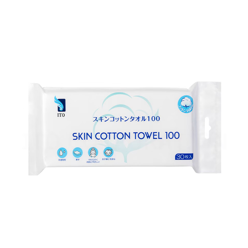 ITO Skin Cotton Towels 100 (30 sheets)