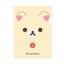 San-X Rilakkuma Big Face Soft A4 Clear Folder
