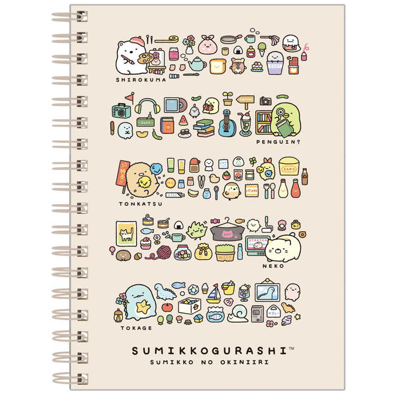 San-X Sumikko Gurashi Ring Notebook