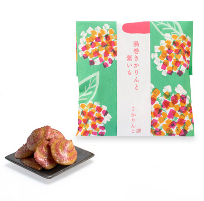 Azabu Karinto Purple Sweet Potato Spiral Karinto Chips