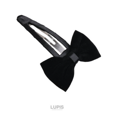 LUPIS Velvet Bow Hair Clip, v2905