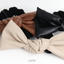 LUPIS Leather Bow Hair Tie v1263 Black/Brown