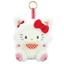 Sanrio Characters Hello Kitty Cat Costume Plush Keychain