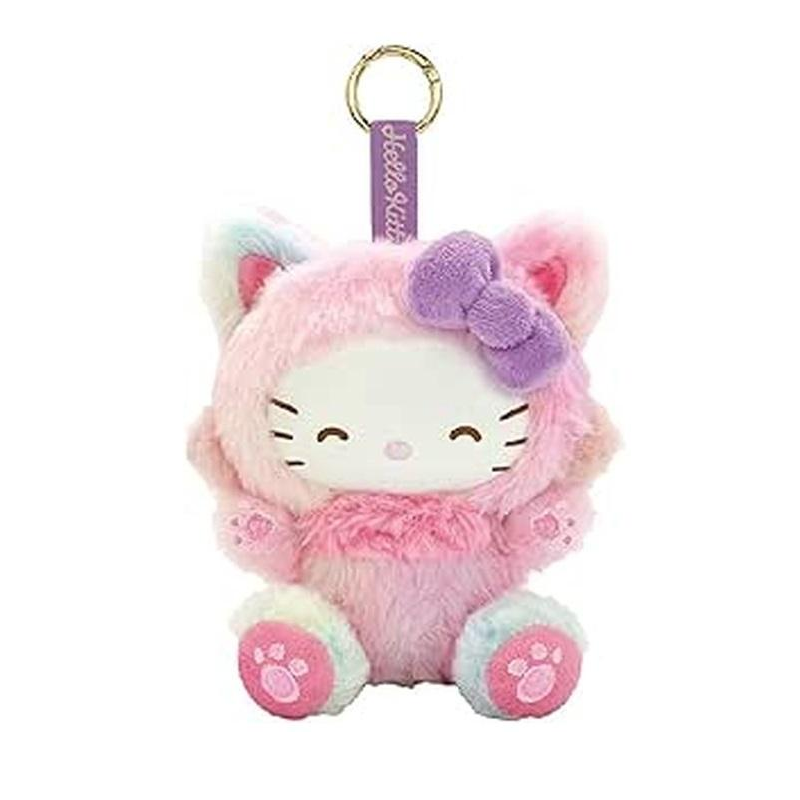 Sanrio Characters Hello Kitty Cat Costume Plush Keychain