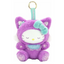 Sanrio Characters Hello Kitty Cat Costume Plush Keychain