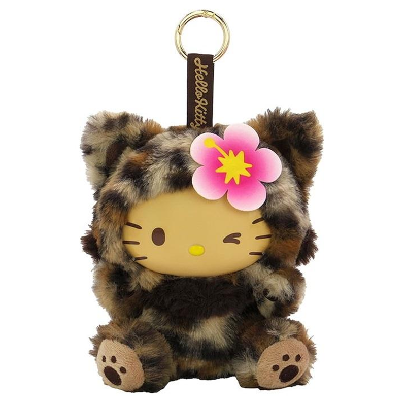 Sanrio Characters Hello Kitty Cat Costume Plush Keychain