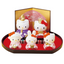 Sanrio Hello Kitty and Dear Daniel Girls' Day Ceramic Centerpiece