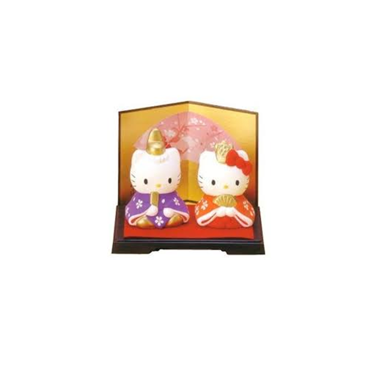 Sanrio Hello Kitty and Dear Daniel Girls' Day Ceramic Centerpiece