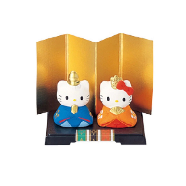 Sanrio Hello Kitty and Dear Daniel Girls' Day Ceramic Centerpiece