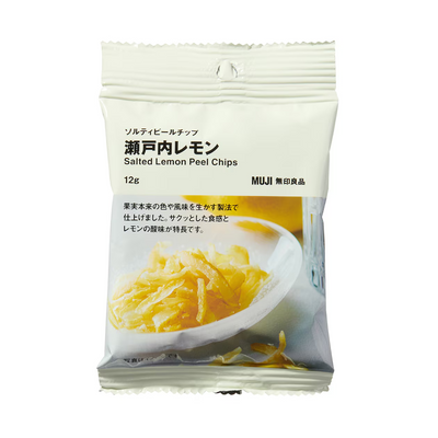 Muji Salted Lemon Peel Chips