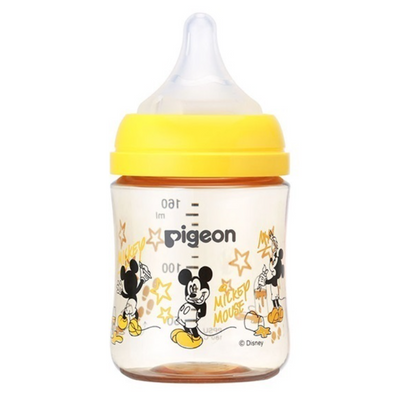 Pigeon Mickey Mouse Natural Feel Baby Bottle