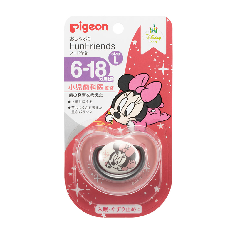 Pigeon Fun Friends Minnie Mouse Pacifier