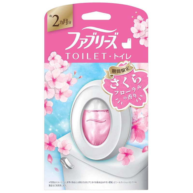 P&G Febreze Toilet Deodorizer & Air Freshener (Sakura Floral Scent)