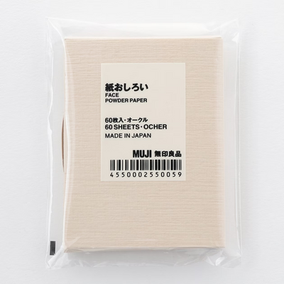 Muji Facial Blotting Paper