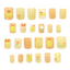 San-X Sumikkogurashi Gummy Party Series Nail Stickers, Multiple Options