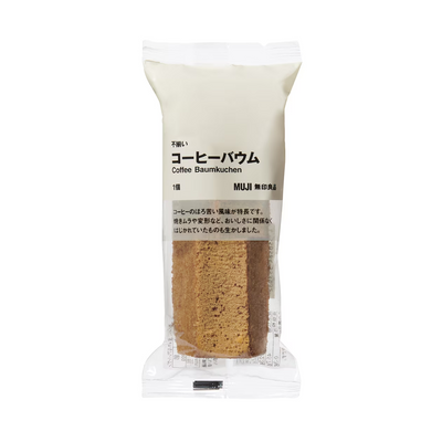 Muji Coffee Baumkuchen Cake