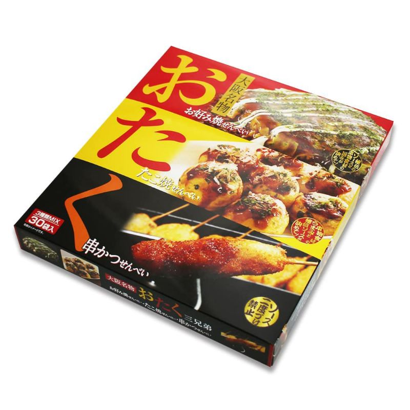 Chojudo Osaka Specialty Rice Crackers (18 pieces)