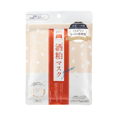 PDC Wafood Made Sake Lees Glow Sheet Masks (7)