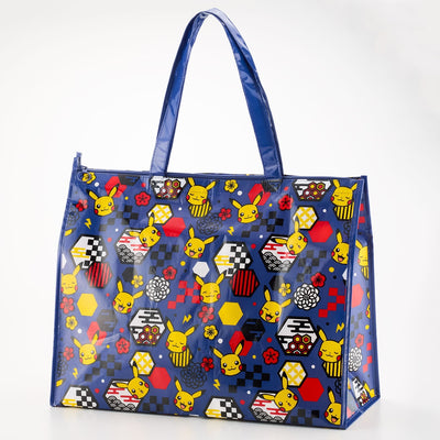 Pokemon Japanese Style Pikachu Print Carry On Tote Bag