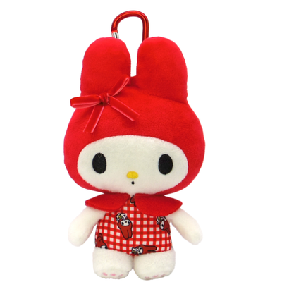 Sanrio Characters – My Melody Red Check Plush Eco Bag