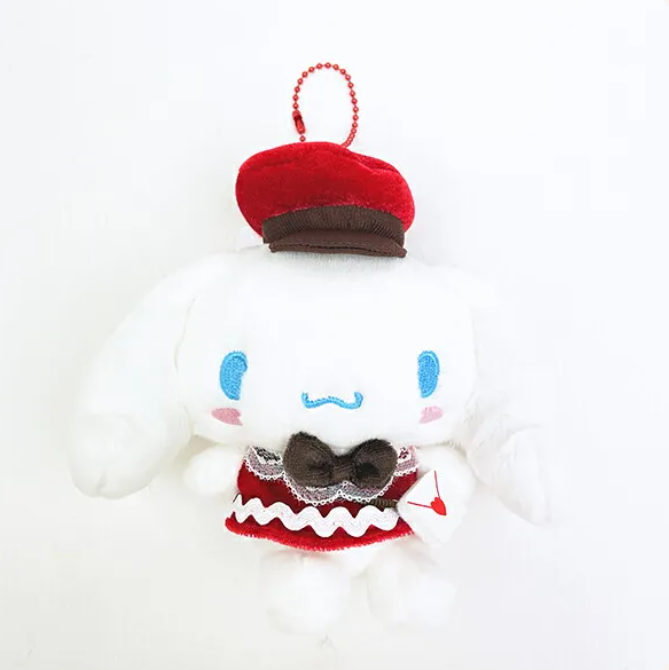 Sanrio Love Letter Series Plush Keychain