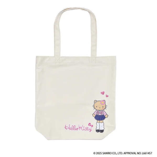 Sanrio Long Legged Hello Kitty Canvas Tote Bag
