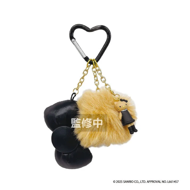 Sanrio Long Legged Hello Kitty Puff Charm