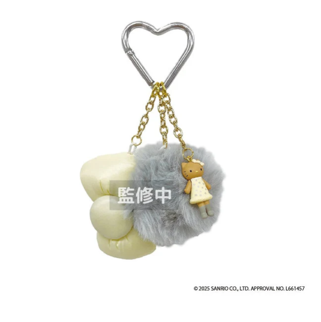 Sanrio Long Legged Hello Kitty Puff Charm