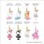Sanrio Hello Kitty Trading Mascot Volume 3 Blind Box Strap