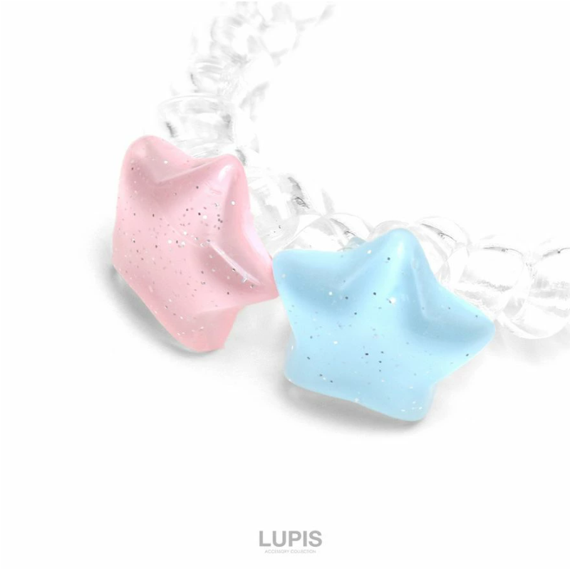 Twin Star Spring Hair Tie