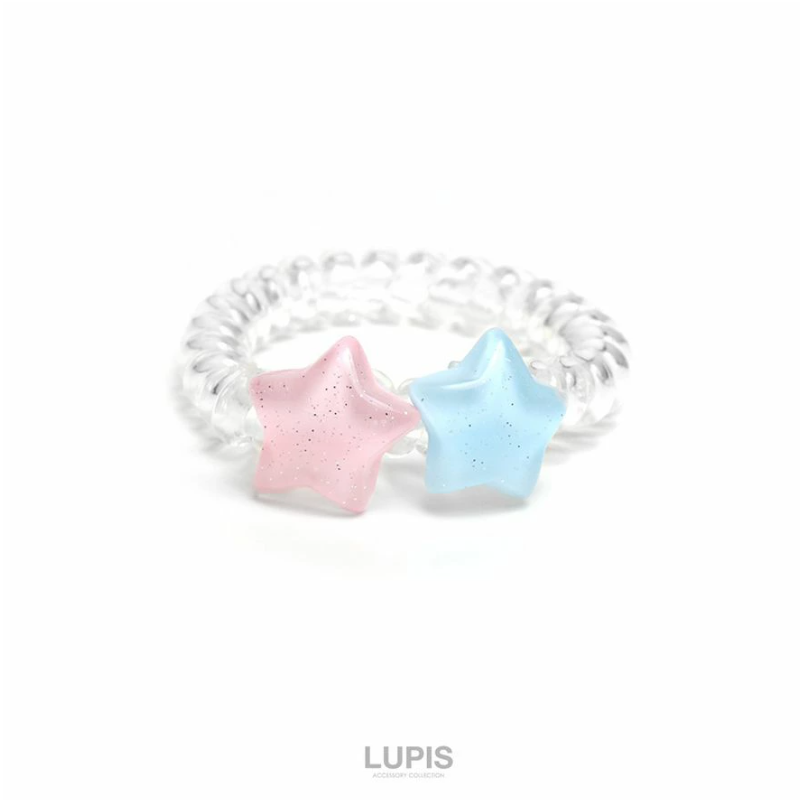 Twin Star Spring Hair Tie