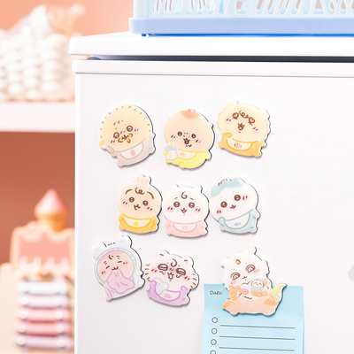 Chiikawa Market Baby Puffed Acrylic Fridge Magnets