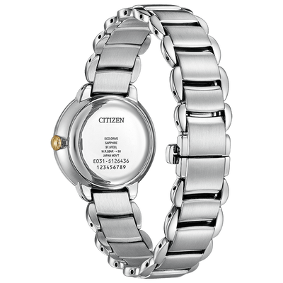CITIZEN ROUND Collection Silver/Gold EM0927-87Y/EM0928-84D