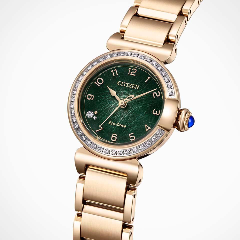 CITIZEN ROUND Lily of the Valley Mini Model Watch