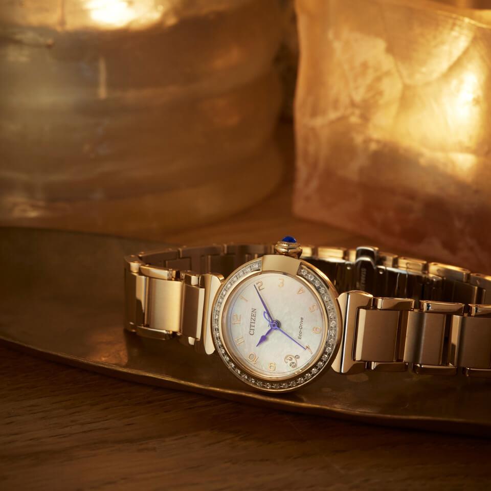 CITIZEN ROUND Lily of the Valley Mini Model Watch