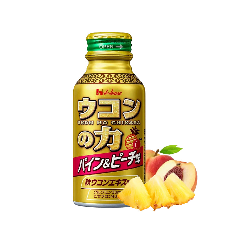 House Foods Ukon no Chikara Fruit Flavored Turmeric Nutritional Drink