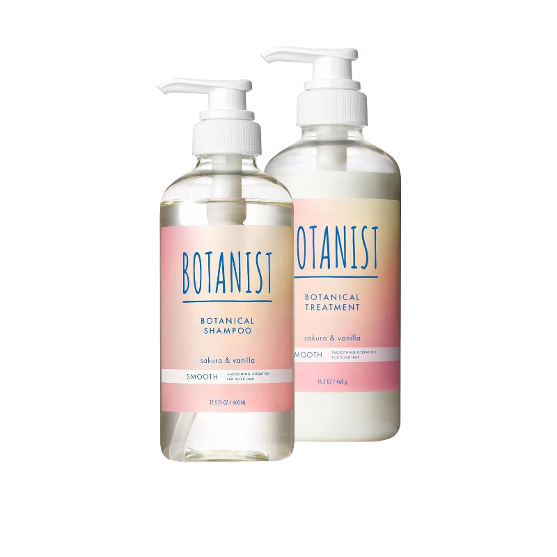 Botanist Sakura & Vanilla Smoothing Shampoo and Conditioner