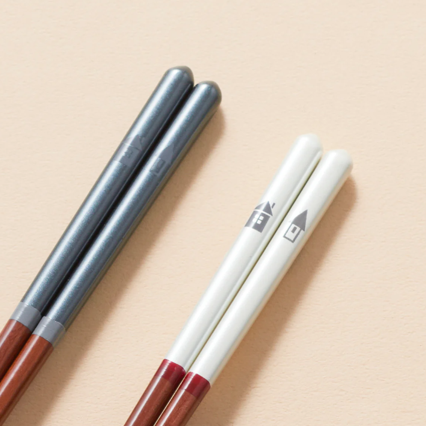 PREORDER Ishida Happy Life Couples' Chopsticks Set
