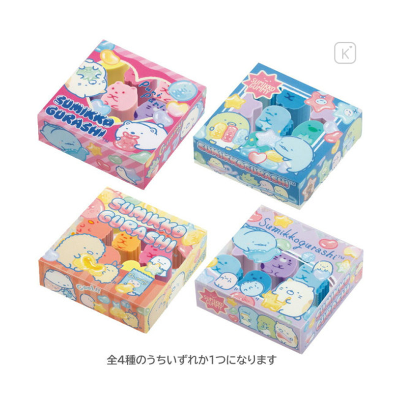 San-X Sumikko Gurashi Gumi Gumi Party Miniature Erasers