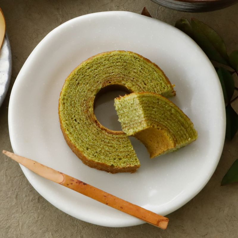 Kyoto Bunrokuan Kyoto Matcha Baumkuchen (5 pieces)