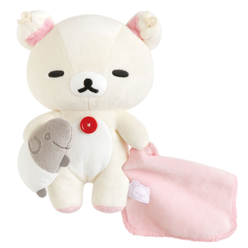 San-X Rilakkuma Naptime Together Series Korilakkuma Plush Toy