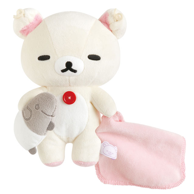San-X Rilakkuma Naptime Together Series Korilakkuma Plush Toy
