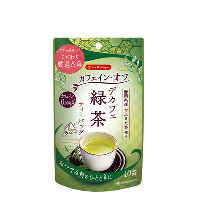 Tea Boutique Decaf Sencha Green Teabags