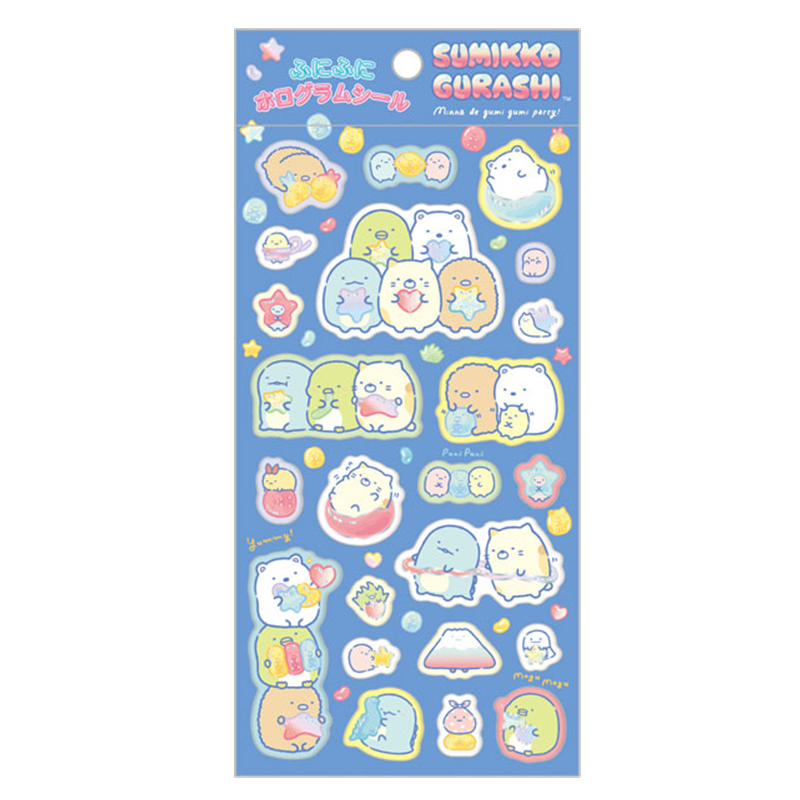 San-X Sumikko Gurashi Gummy Party Stickers