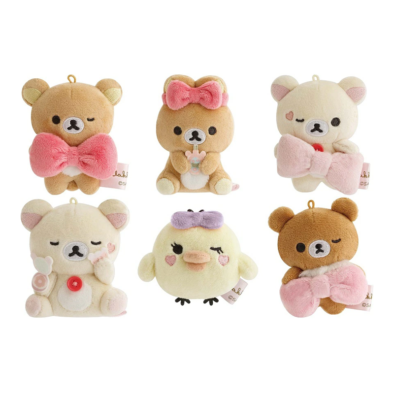 San-X Makeup Rilakkuma Palm Sized Plush Blind Box (Random 1 of 6)
