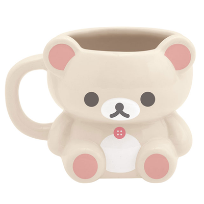 San-X Makeup Rilakkuma - Korilakkuma and Chairoikoguma Mugs