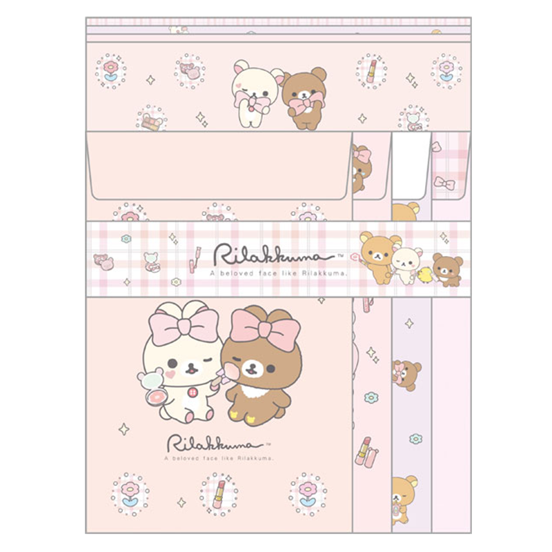 San-X Rilakkuma Bow Series Envelope Set
